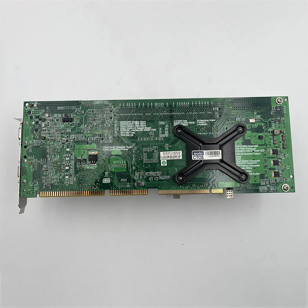 어드밴텍 PCA-6186 REV B2 PCA-6186E2 듀얼 네트워크 포트CPU 메모리 포함