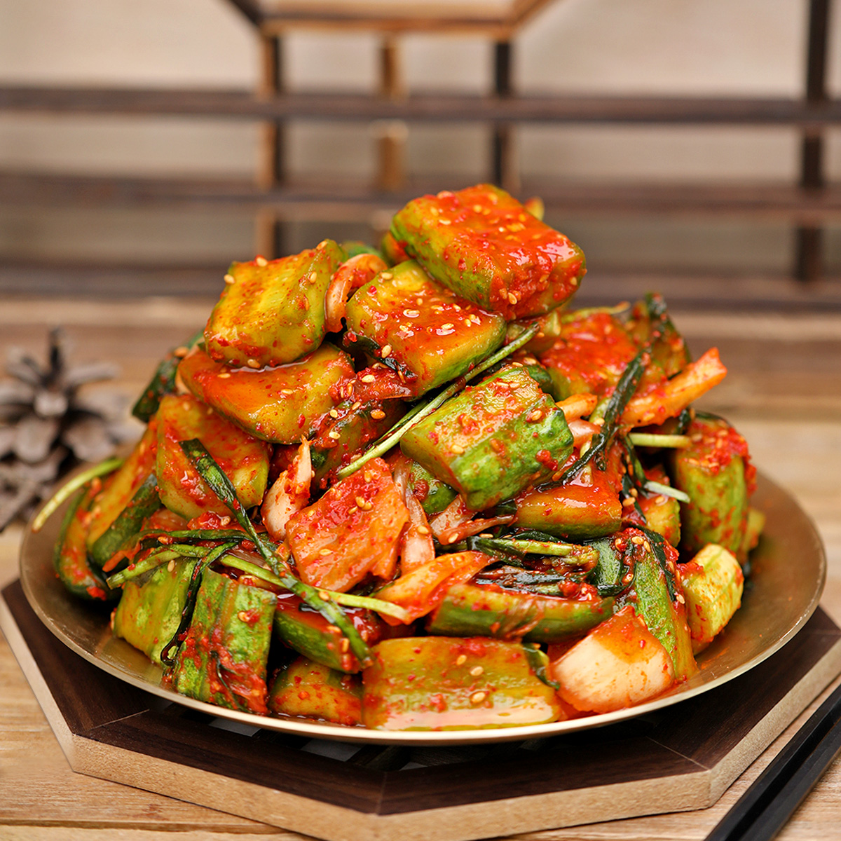 셰프애찬 국내산 오이김치 1kg, 1개 상품 이미지