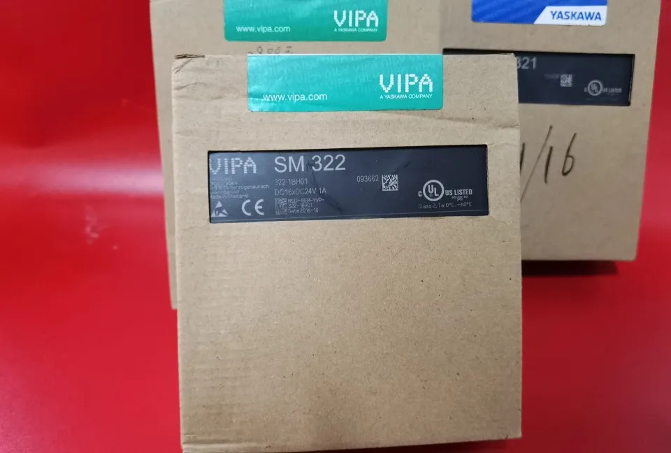 VIPA 322-1BH01 321-1BH01 SM322 모듈 오리지널 포장
