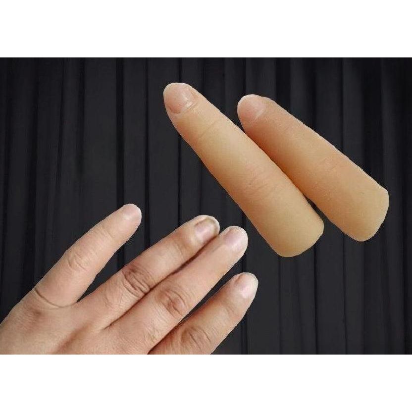 실리콘 의수 인조 인조손가락 새끼 약지 가짜 모형 커버 손 절단 엄지장갑 - 상품 이미지
