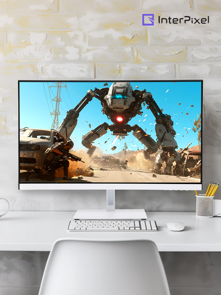 [신제품] 인터픽셀 IP2734W FHD IPS 165Hz 게이밍 화이트 모니터 68~69cm(27인치), 일반 - 상품 이미지