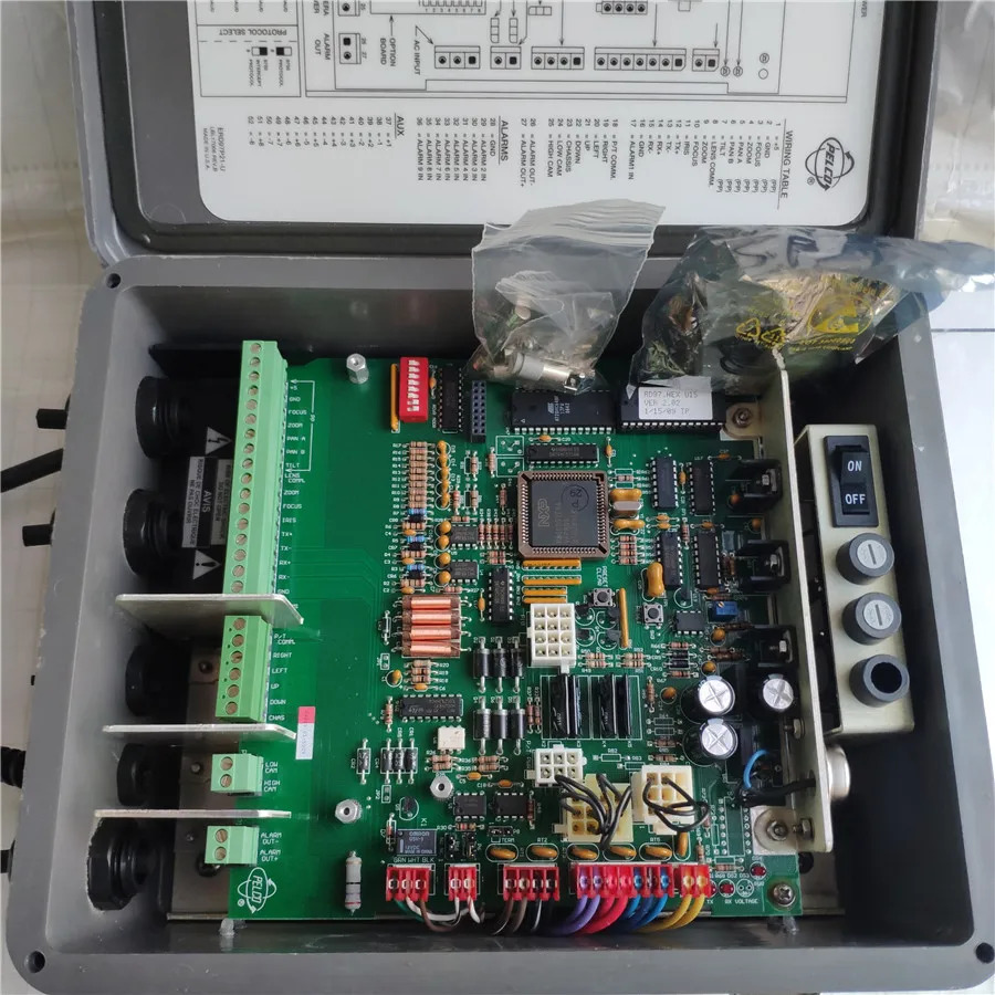 원본 Pelco PTZ 디코더 수신기 컨트롤러 ERD97P21-U