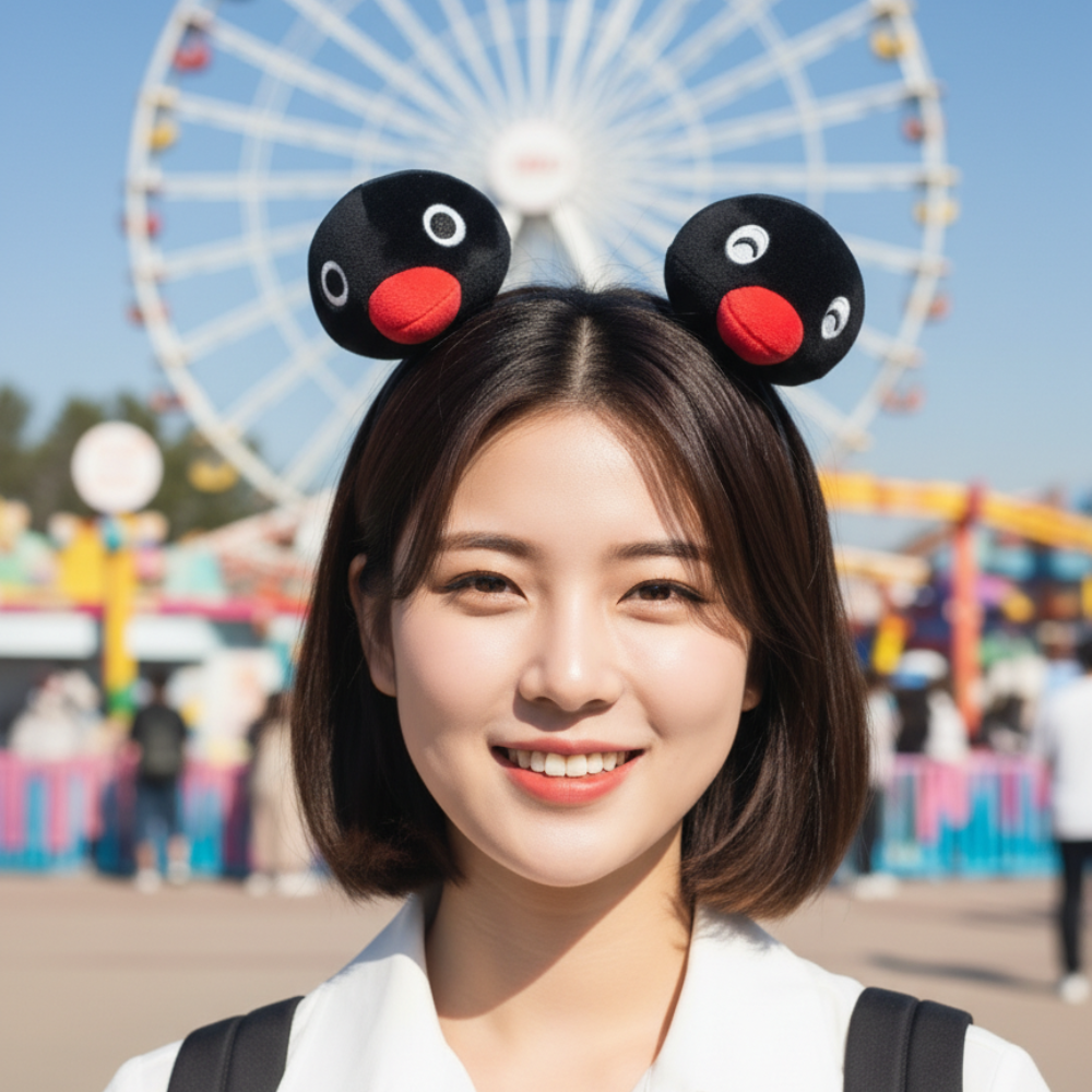 핑구 머리띠 롯데월드 에버랜드 놀이공원 머리띠 파티 이벤트 소품 이미지 6