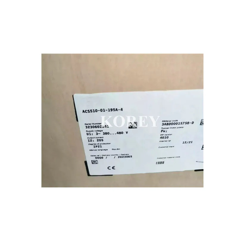 ACS510 인버터 ACS510-01-195A-4