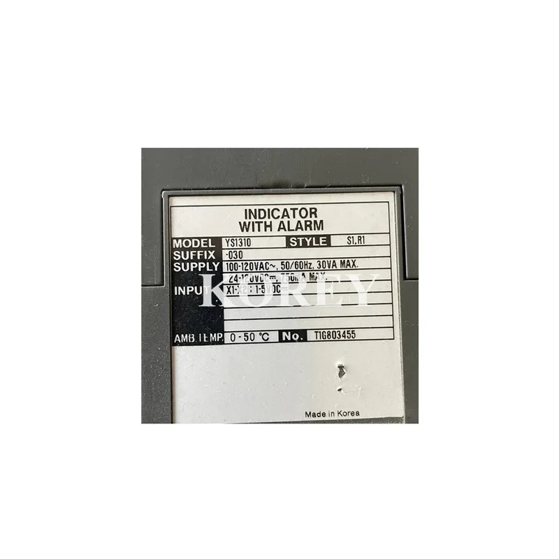 YS1310 표시기 YS1310-030 상태