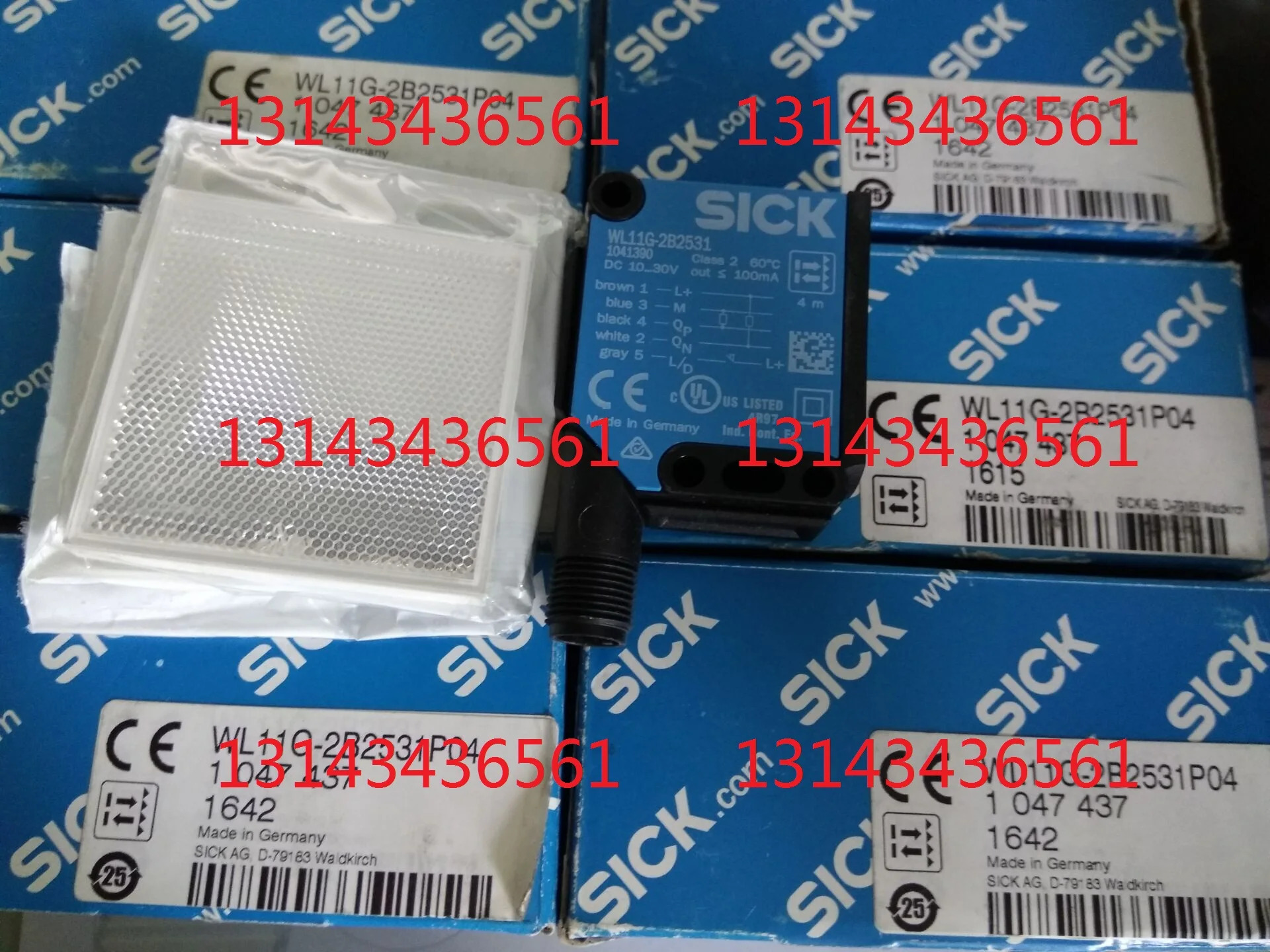 10월 오리지널 Shike 광전스위치 CSM-WP11122P가 발견되었습니다.