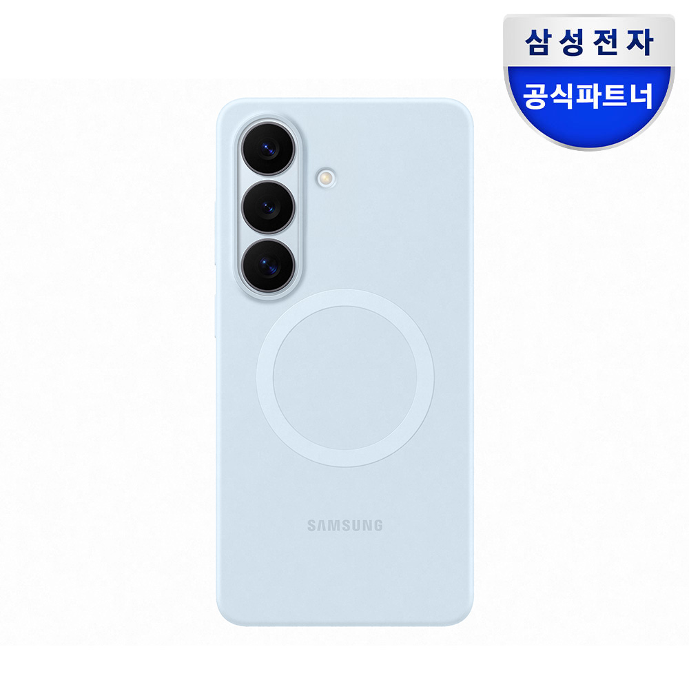 삼성 정품 실리콘 맥세이프 마그넷 케이스 커버 라이트블루, 갤럭시S26 - 상품 이미지