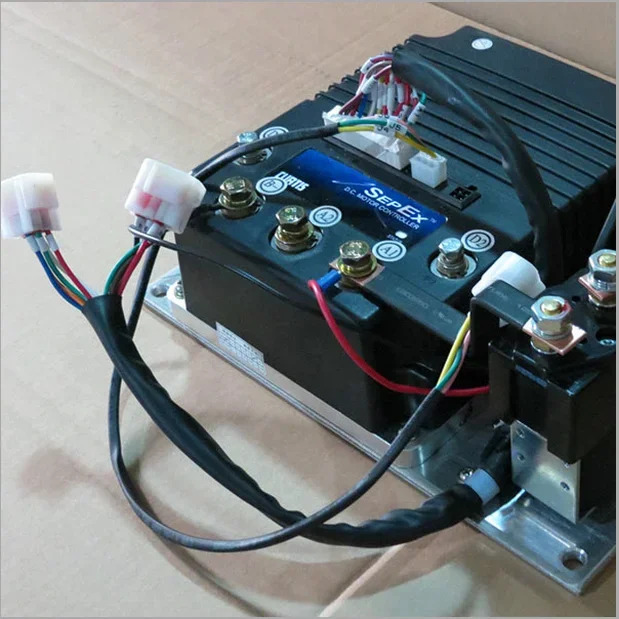 Curtis 1268-5403 SepEx DC 모터 컨트롤러 어셈블리 중장비 전기차48V 400A 0-5k