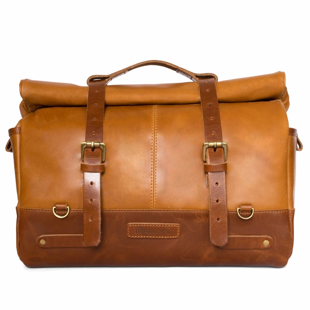 트립머신 아우트로 바이크 새들백 소가죽 사이드백 MESSENGER BAG 이미지 8