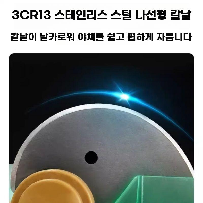 상업용 채소절단기 다기능 채썰기기 도마형 식당 - 상세 이미지 2