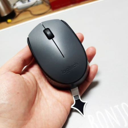 로지텍코리아 M170 블랙 무선 광마우스 (개봉미사용중고)