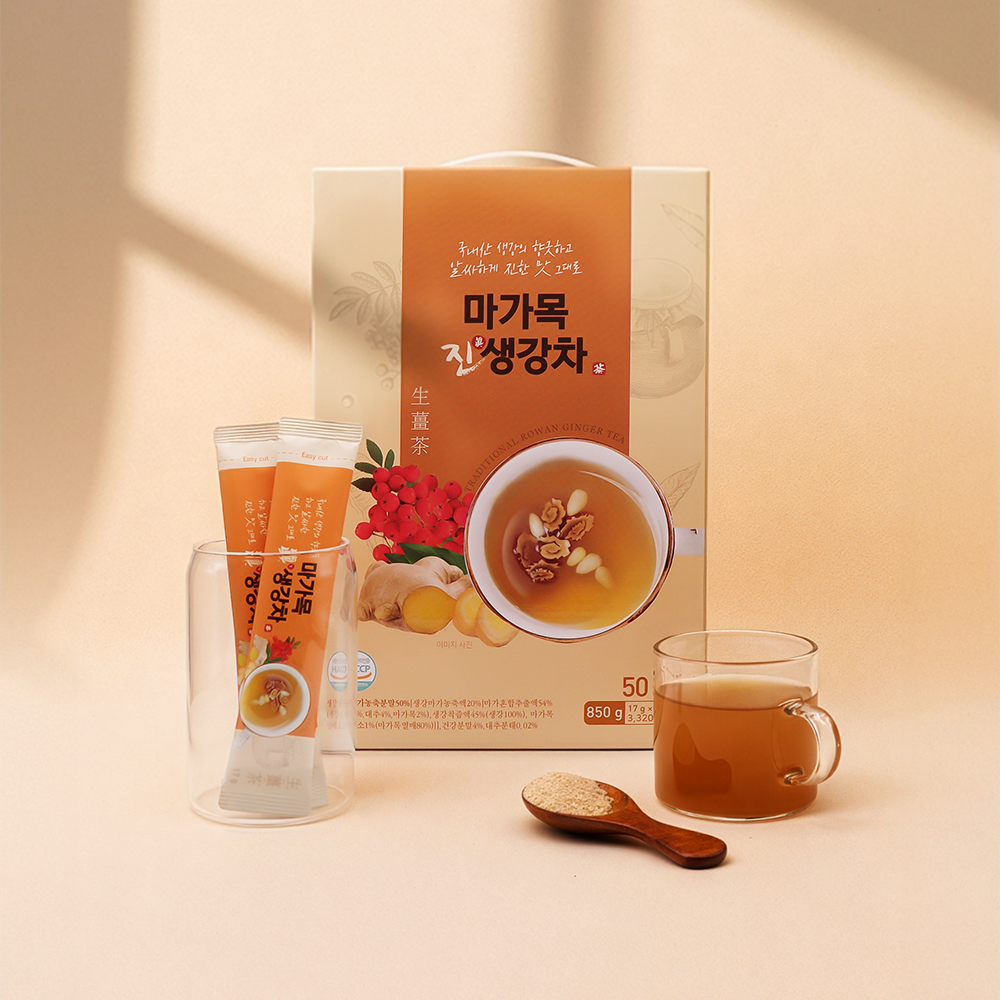 마가목 진 생강차 50스틱 마가목 생강차 환절기 음료 50개입, 2개 - 상세 이미지 5
