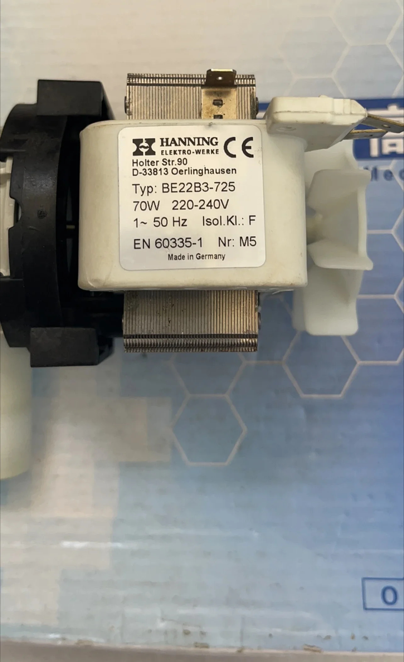 초음파 기계 독일 배수 펌프 BE22B3- 725220 V.