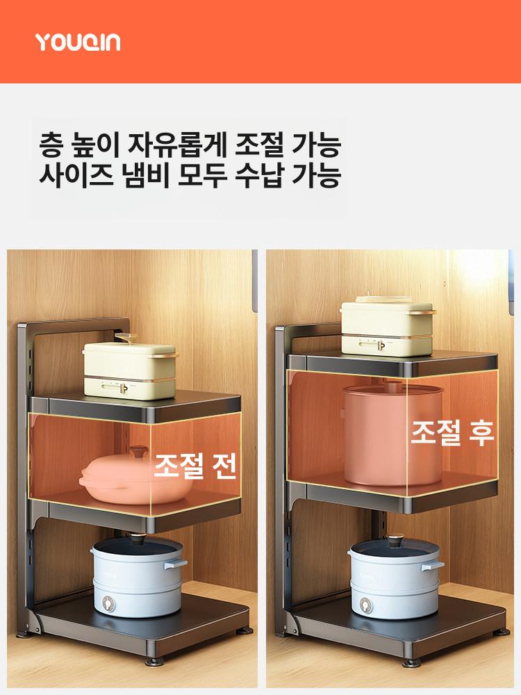 스테인레스 좁은 선반 옆 세탁실 스테인리스 폭좁은 보관 너비 선반장 베란다 모듈 벽선반 - 상세 이미지 3
