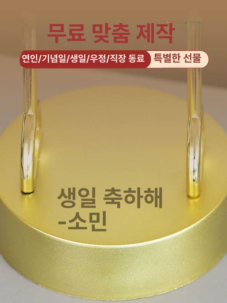 진자운동 무동력 무한 회전 인테리어 우드그레인 장식품 - 상세 이미지 4