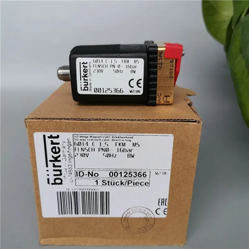 2025.4버커트 6014 C 1.5 FKM MS FLNSCH 0-16bar 230V 00125366
