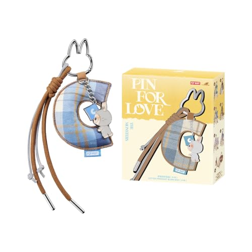 팝마트 THE MONSTERS Pin for Love 시리즈 알파벳 펜던트 (A-M) 1피스 가챠 블라인드박스