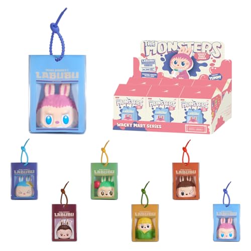 팝마트 THE MONSTERS Wacky Mart 시리즈 말랑말랑 참 1피스 가챠 블라인드박스