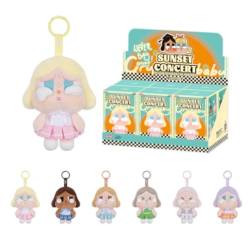 팝마트 CRYBABY Sunset Concert 시리즈 봉제인형 펜던트 어소트박스 6피스 가챠 블라인드박스