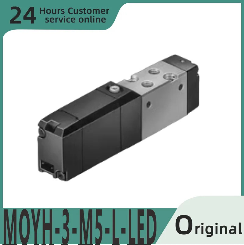 오리지널 솔레노이드 밸브 MOYH-3-M5-L-LED 34308