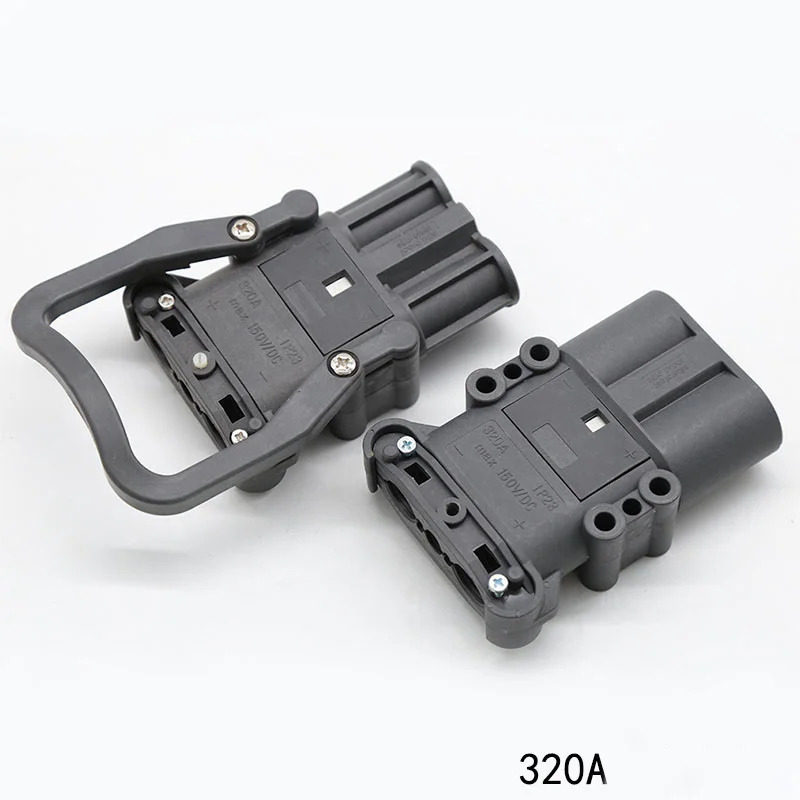 LINDE 충전 플매트 카펫 러그 포크 트럭 배터리 커넥터REMA 80A 160A 320A 1쌍