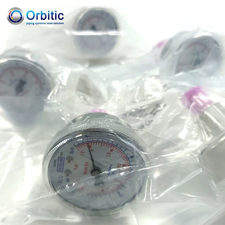 독일 충격 방지 스테인레스 스틸 압력 게이지-30 160psi 230.15.2 인치