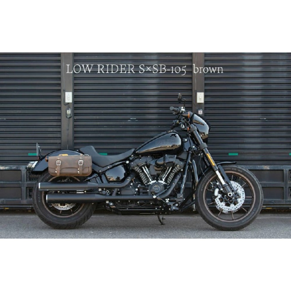 데그너 DEGNER 바이크 래더 새들백 6L 소가죽 사이드백 SB-105 - 상세 이미지 4