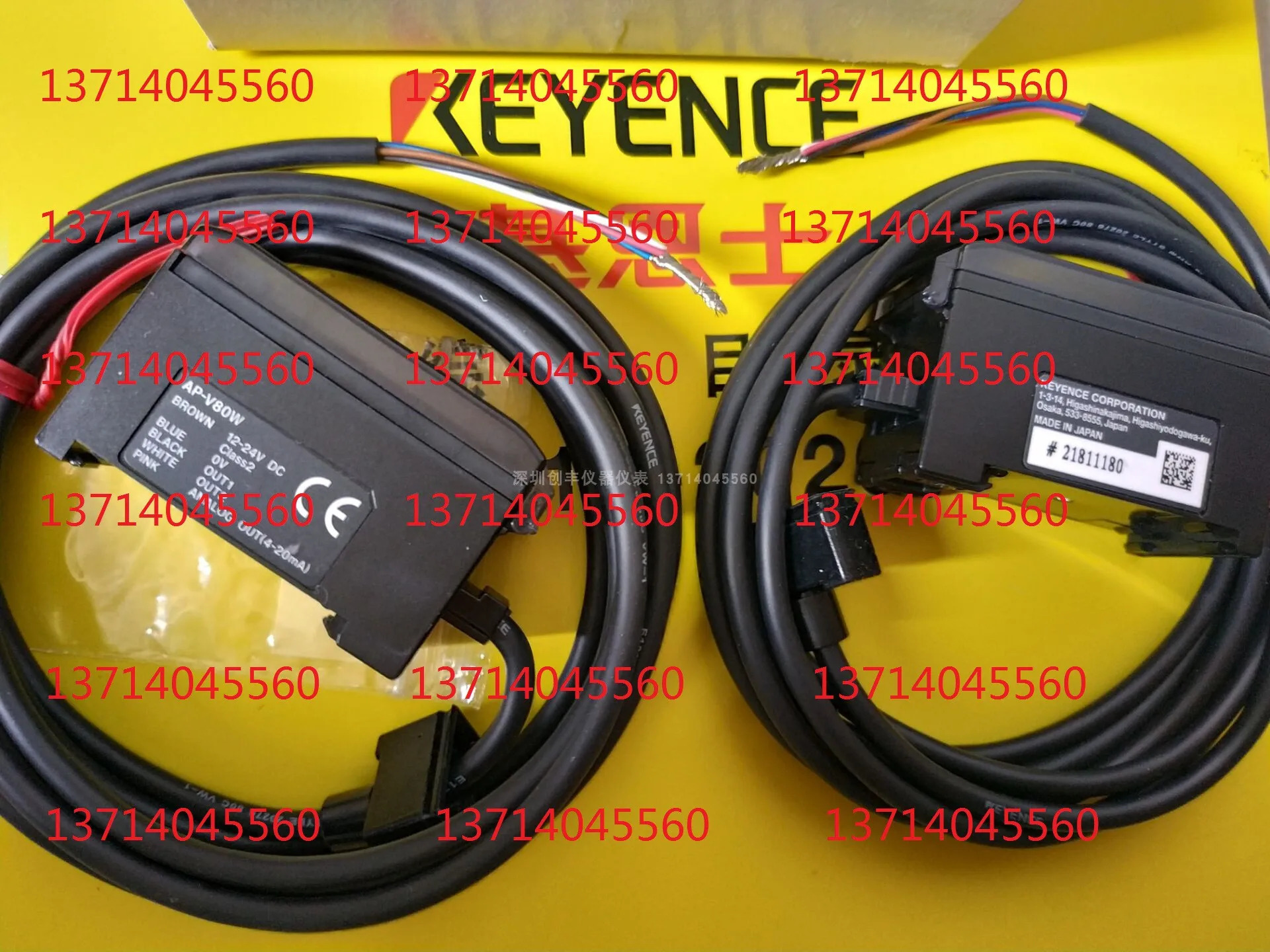 9월 일본 Keinz Keyence 압력센서 AP-14S AP-15S AP-V80