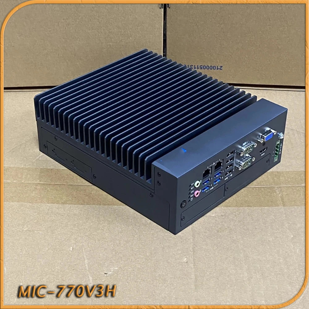 Advantech 임베디드 IPC 컴팩트 MIC-770V3H 다산업 응프로 AI 알고리즘 확장
