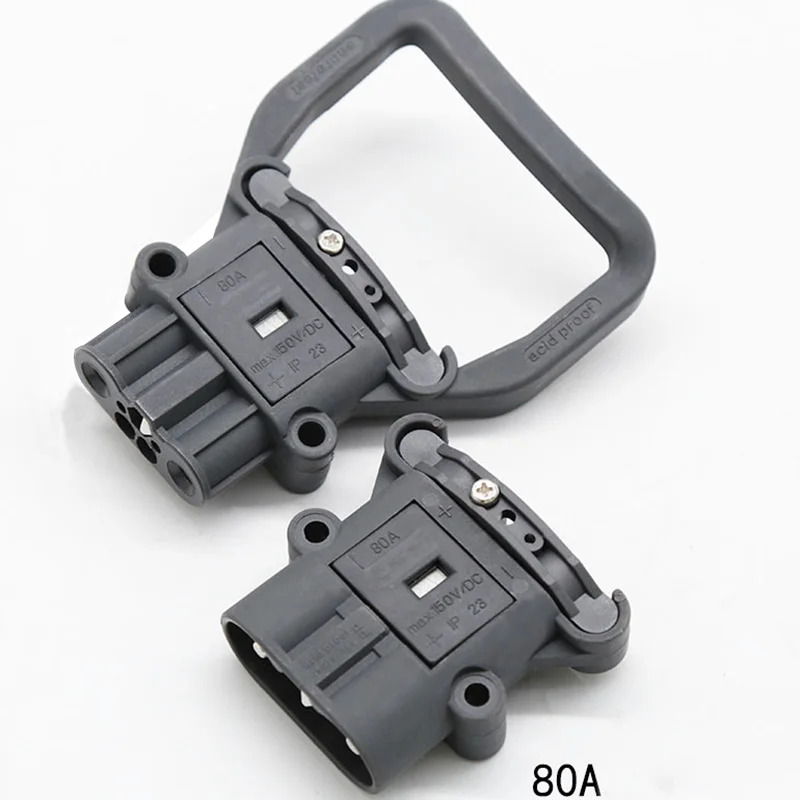 LINDE 충전 플매트 카펫 러그 포크 트럭 배터리 커넥터REMA 80A 160A 320A 1쌍