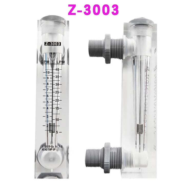 Z-3000/3001/3002/3003/3004/3005/3006 패널형 유량계 1개 새