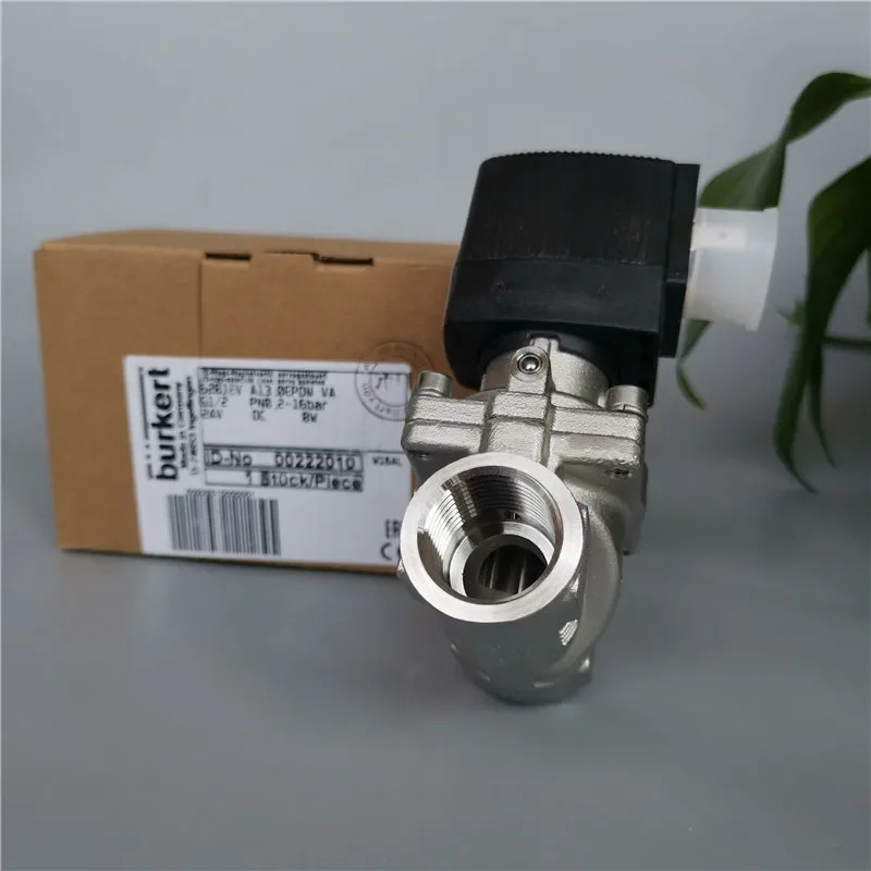 2025.4Burkert6281EV A 13 G1/2 24VDC 4점 솔레노이드 밸브 Baode 스테인레스 스틸 00222010