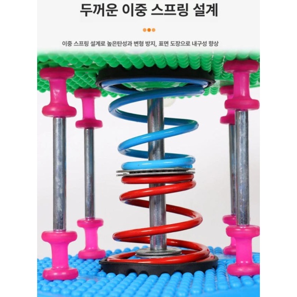 최신 뱃살 트위스트런 댄스 실내 다이어트 스텝퍼 11기둥 음악 조명 없음 5기둥 - 상세 이미지 4