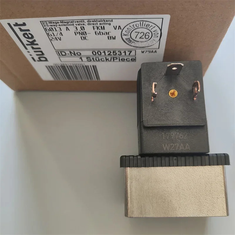 2025.4 버커트6013 A 3.0 FKM VA G1/4 24VDC 00125317