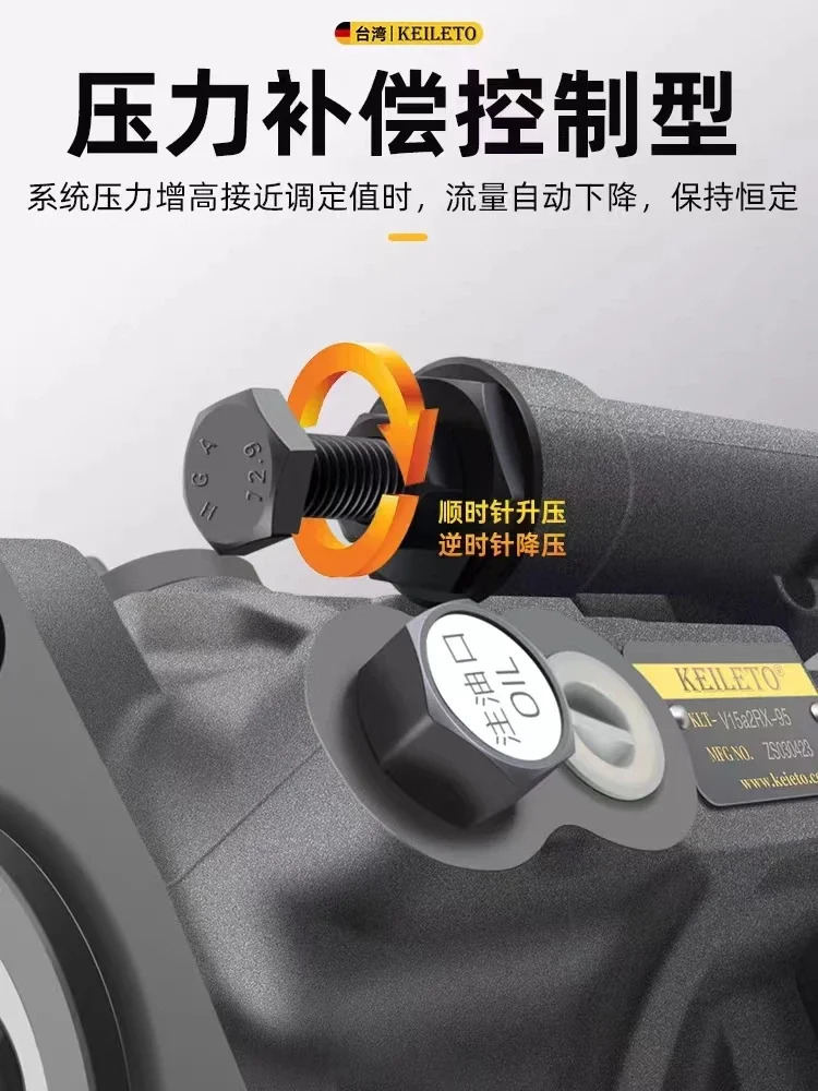 고압 펌프 V15A3RX-95 가변 오일 압력 V23A2RX-95 유압 V38A4RX-95 신