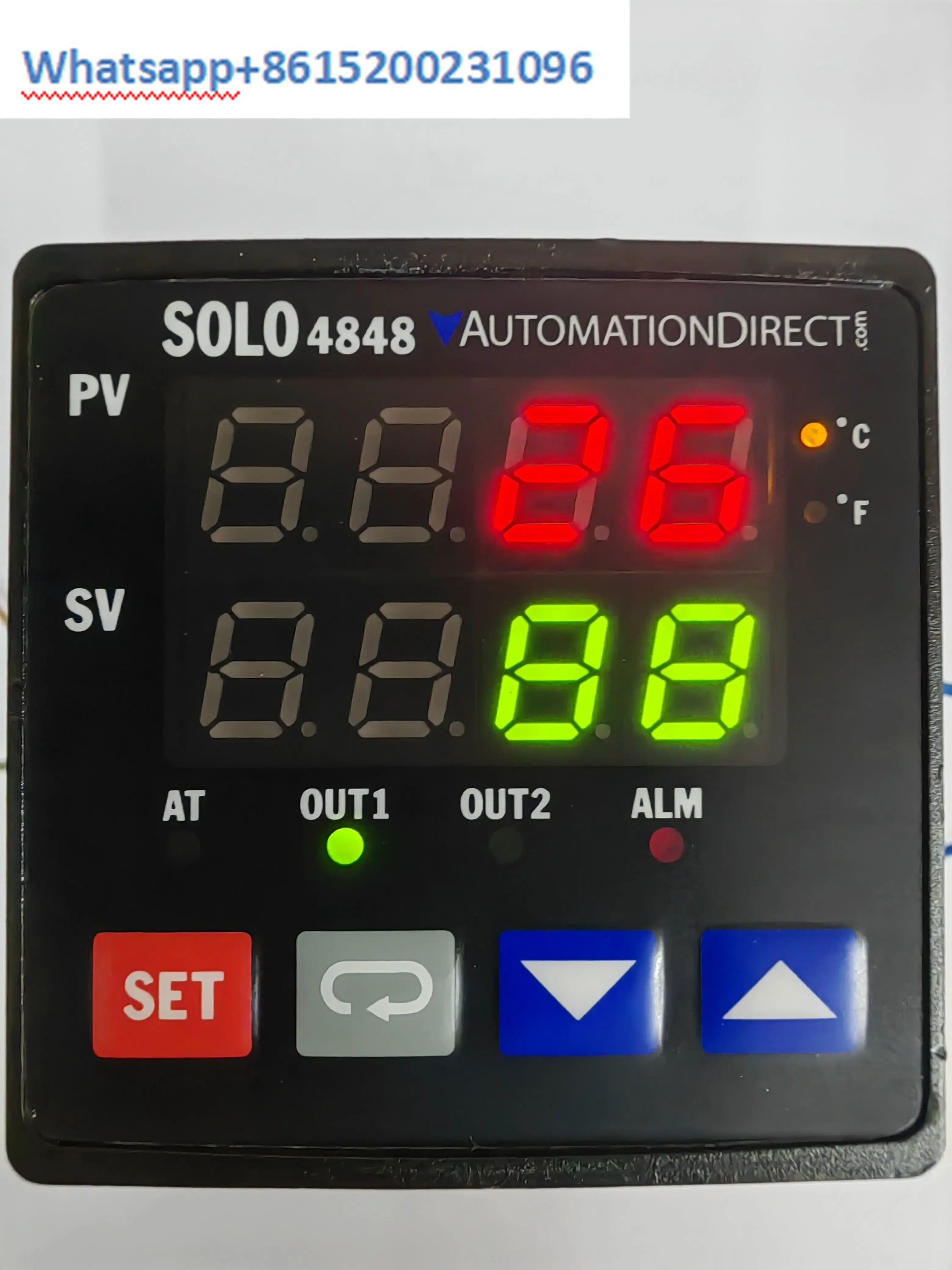 온도 컨트롤러 SOLO4848 SL4848-RR-D DC24V 전원공급장치