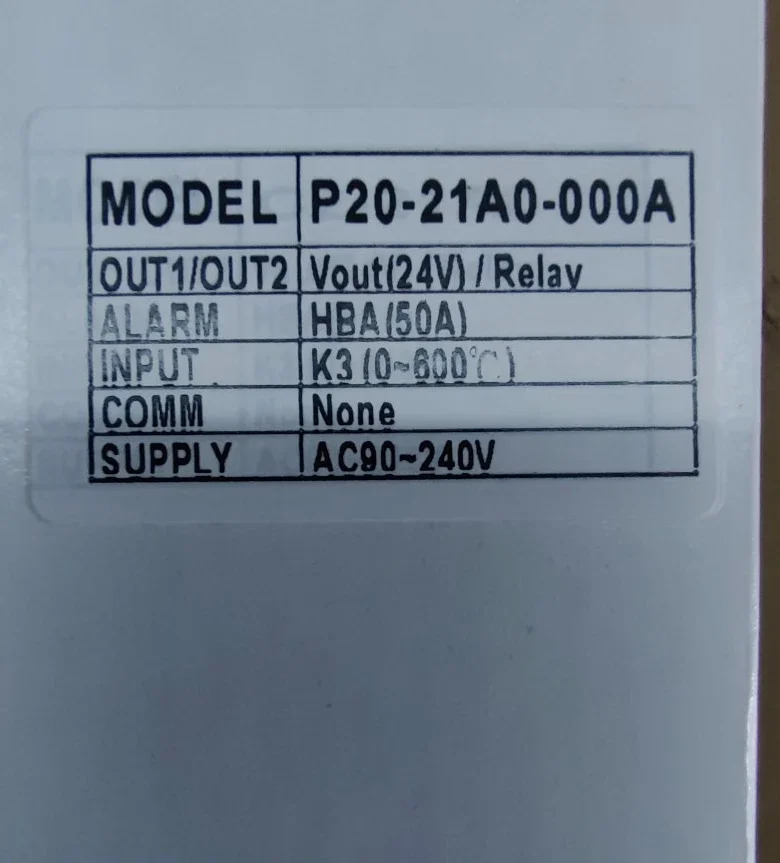 P20-21A0-000A 대만 오리지널 온도 조절