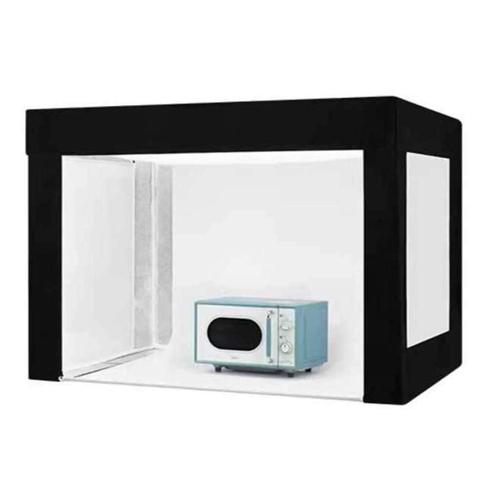 대형 포토박스 뒷배경 포토부스 제품 LED 박스 프레임 100cm 2등 - 상품 이미지