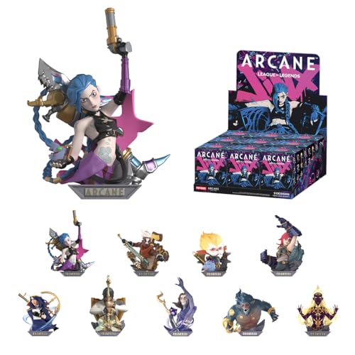 팝마트 리그 오브 레전드 아케인 시리즈 어소트박스 9피스 가챠 블라인드박스