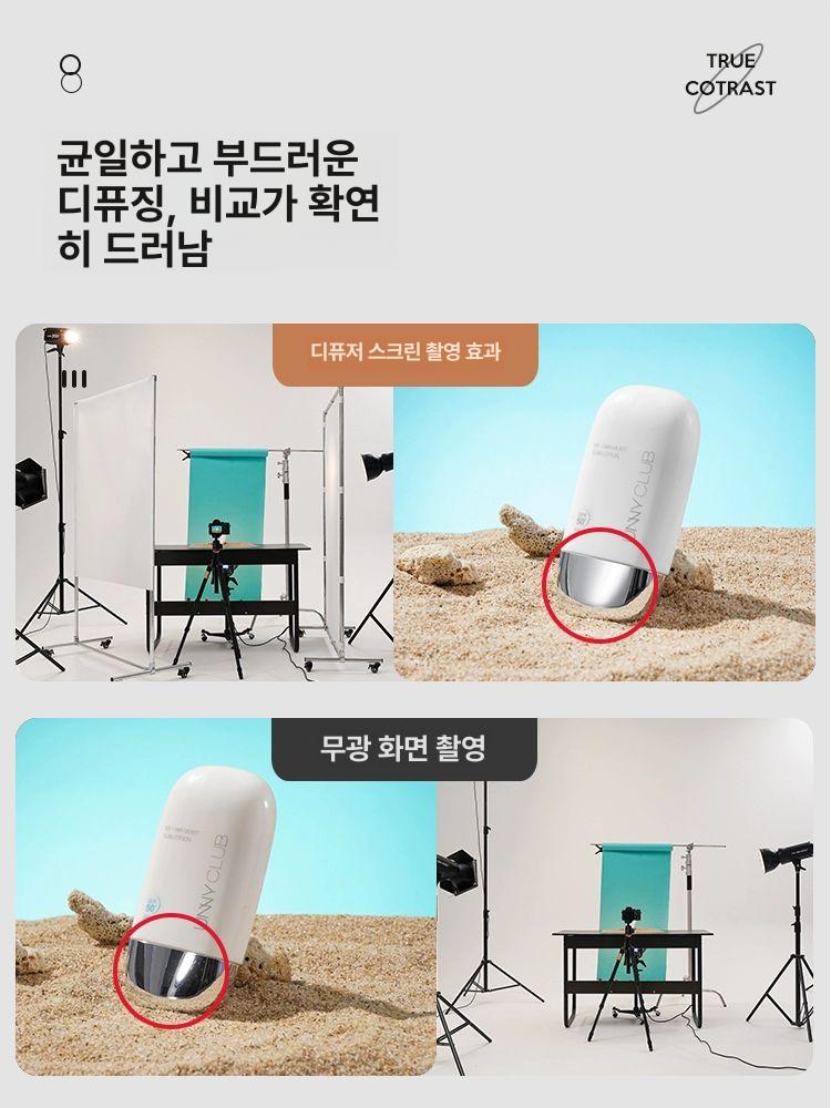촬영 배경판 누끼판 흰색 촬영용 테이블 누끼 보드 의류 0.1mm 1.2 x 2m - 상세 이미지 4