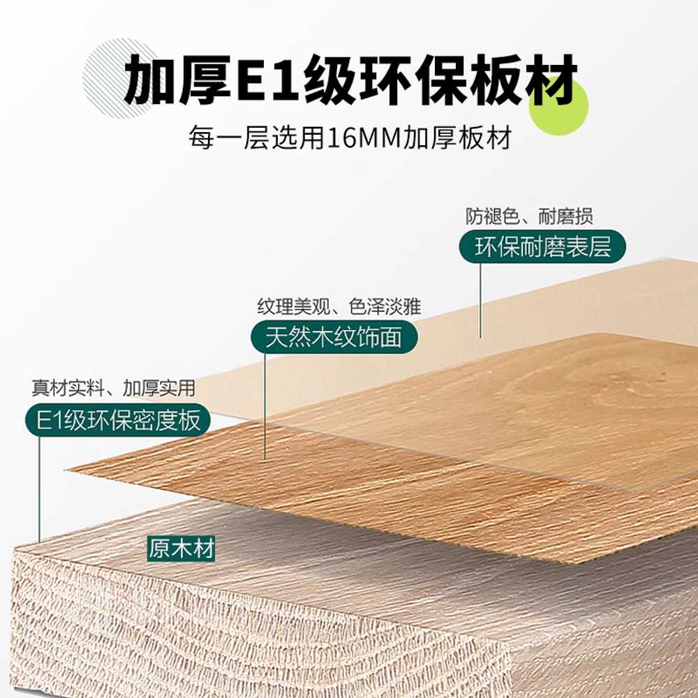 마트 과일 진열대 슈퍼마켓 목재 용 디스플레이 야채 랙 1x0.8m - 상세 이미지 4