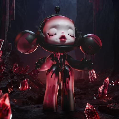 팝마트 MEGA α SKULLPANDA 400% Red Crystal 시리즈