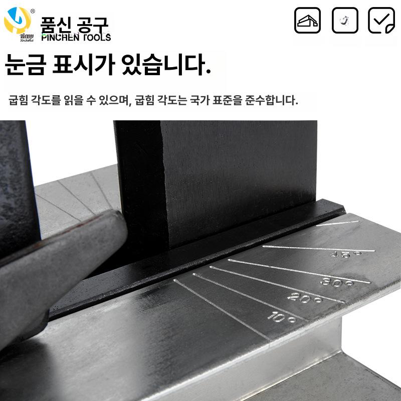 벤딩 머신 구리 행 가공 버스바 플레이트 결합 다기능 펀칭 절단 유압 펜치 -150D CP700 수동펌프 - 상세 이미지 4