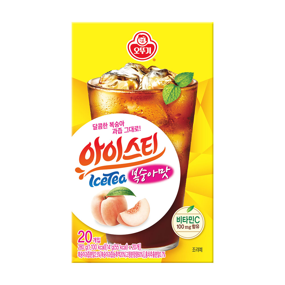 오뚜기 아이스티 복숭아맛 14g 20개 외 11종