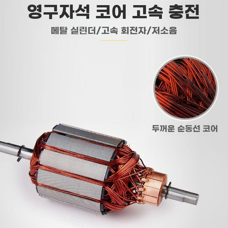 공기압축기 12V220V 차량가정용 전동 타이어펌프 - 상세 이미지 4