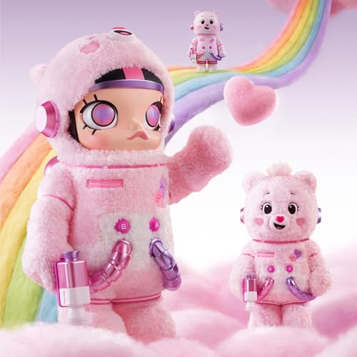 팝마트 메가 스페이스 몰리 400%+100% 스위트 메시지 베어