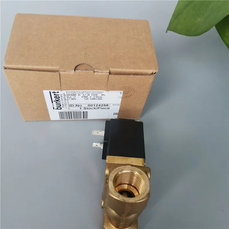 2025.4Burkert0400 B A 황동 솔레노이드 밸브 MS PN0.3-14bar Baode On/off 납품