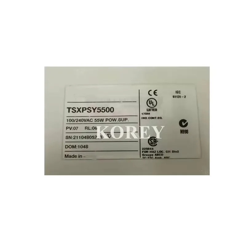 오리지널 PLC 모듈 TSXP573634M TSX P573634M TSXPSY5500