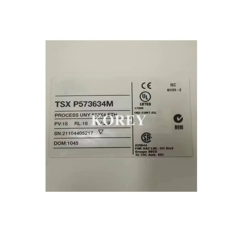 오리지널 PLC 모듈 TSXP573634M TSX P573634M TSXPSY5500