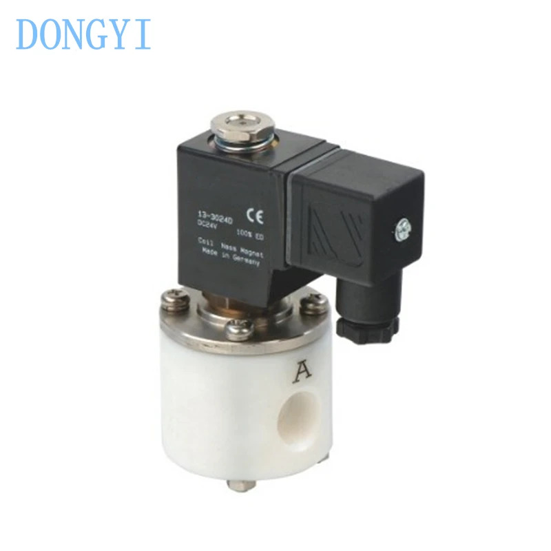 직접 작용하는 내산성 내알리성 밸브 전기 제어 PE220 PE220H PE220-03 PE220H-04 AC220V DC24V AC110V DC12